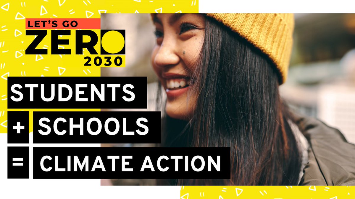 By bringing the #ClimateCrisis. to the heart of their everyday school life, #LetsGoZero enables all young people across the UK to respond to climate issues that directly impact their own communities. Sign your school up letsgozero.org