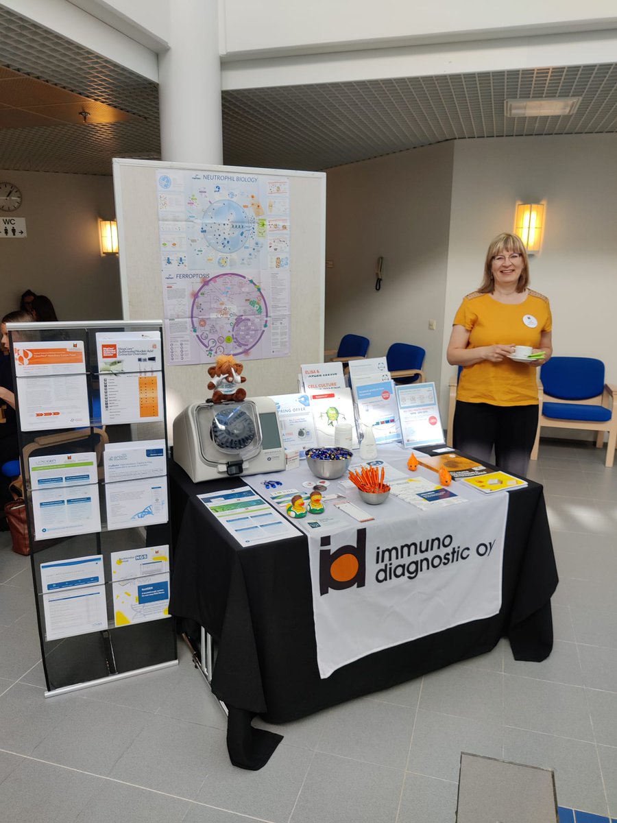 tuula_aa's tweet photo. Kuopiossa pitkästä aikaa 😀
Cancer and Extracellular Vesicle Summer School 2022! https://t.co/LTolYflhVM