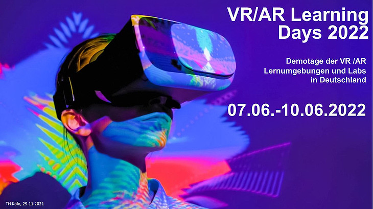 Die VR/AR Learning Days des AK-VR/AR-Learning der Gesellschaft für Informatik e.V. vom 07.-10.06. Online, Hybrid und in Präsenz. Akademische AR/VR Labs, State of the Art Technologien und Anwendungen, spannende Keynotes.👉 bit.ly/xr-spaces #xrhub #xrhubbavaria