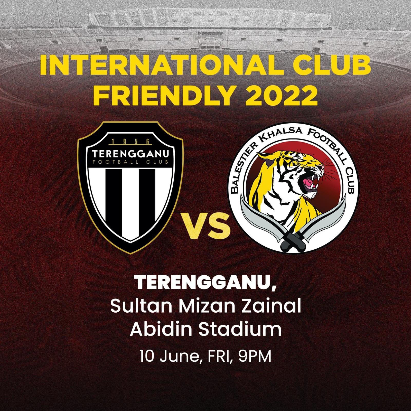 ØªÙÙØªØ± Balestierkhalsafc Ø¹ÙÙ ØªÙÙØªØ± We Re Making A Visit To Terengganu We Face Up Against Terengganu Fc At Their Home Sultan Mizan Zainal Abidin Stadium For A Mid Season Friendly Next Week On