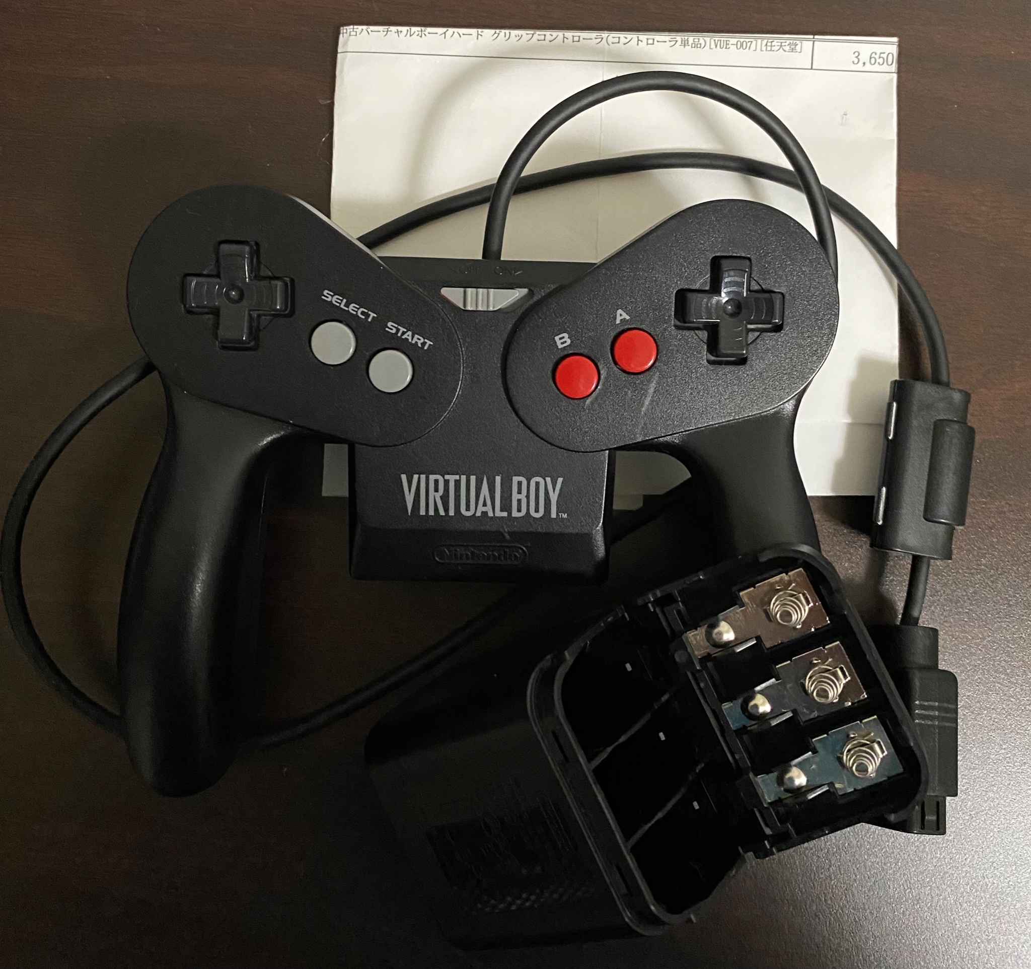 【動作確認済】バーチャルボーイ VIRTUALBOY コントローラー 動作確認済】バーチャルボーイ VIRTUALBOY コントローラー 動作