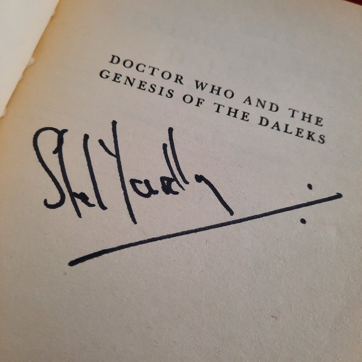 fantomfilms's tweet photo. Staying on target, with these new additions to our eBay store. 

#DoctorWho vintage target novelisations signed by members of the cast and crew.

https://t.co/KyC1a5E32y

#Autographs #DoctorWhoEvents #SignedBooks #Ebay #EbaySeller #Aftal #VintageBooks #DoctorWhoCollection https://t.co/eU1BHTJp18