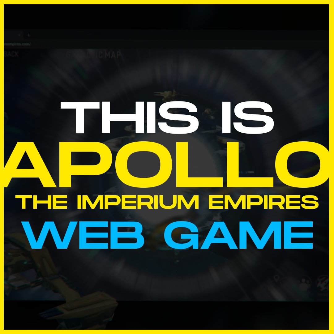 ImperiumEmpires's tweet photo. Introducing APOLLO👨‍🚀: 
THE #IMPERIUMEMPIRES WEB GAME 🚀

Read more: https://t.co/ymamfcRp6w

Tag someone who you think should know about this!
#Avax https://t.co/JXpywcy5Fd