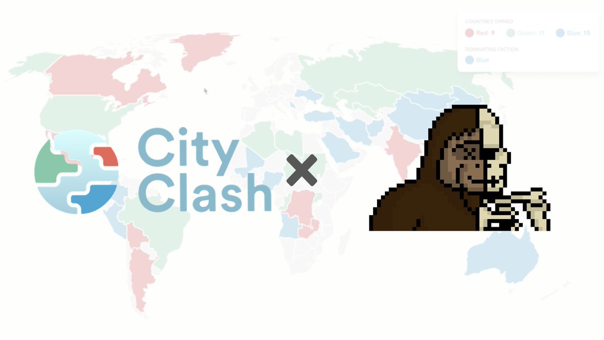 OranguGang is giving away 10 WL spots for City Clashers!

Here’s how:
🏙️ Follow <a href="/cityclashNFT/">City Clash</a> &amp; <a href="/orangugangNFT/">OranguGang</a> 
🏙️ ❤️  and RT
🏙️ Enter both Discords (links in bios)
🏙️ Tag 3+ friends
⏰ 24h