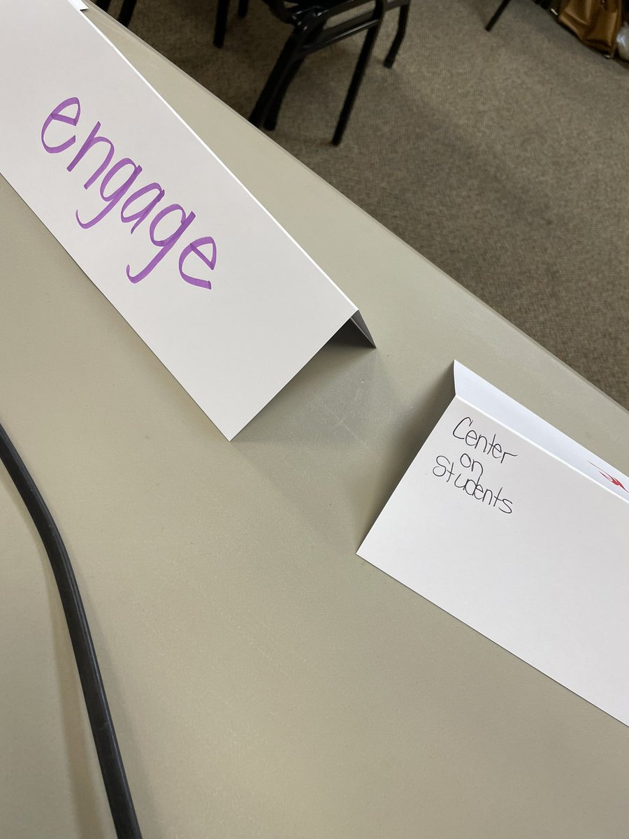 #Reading360 participants were asked to pick a norm to focus on as an adult learner- I ❤️ that these amazing educators wrote their norms on the back of their name tents!!!! <a href="/TNedu/">TN Dept of Education</a> #literacymatters #mcminncounty