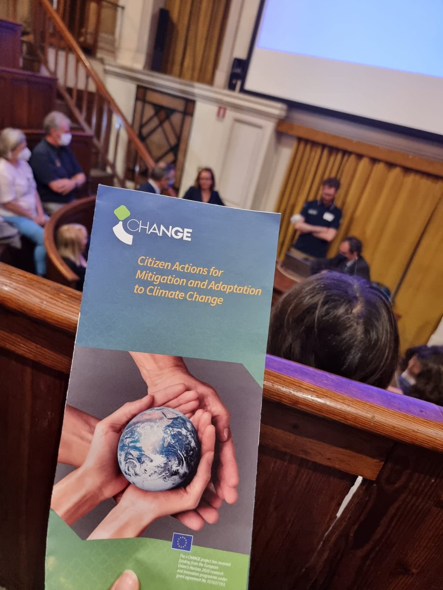 ProtCivileGE's tweet photo. Ieri la #ProtCivGe ha partecipato alla presentazione del #GenoaLivingLab del progetto Europeo #iChange. Abbiamo raccontato come il #cambiamentoclimatico impatta i rischi sul territorio e quali attività portiamo avanti anche con i cittadini, visto che #siamotuttiprotezionecivile https://t.co/4VY8UKK1SS