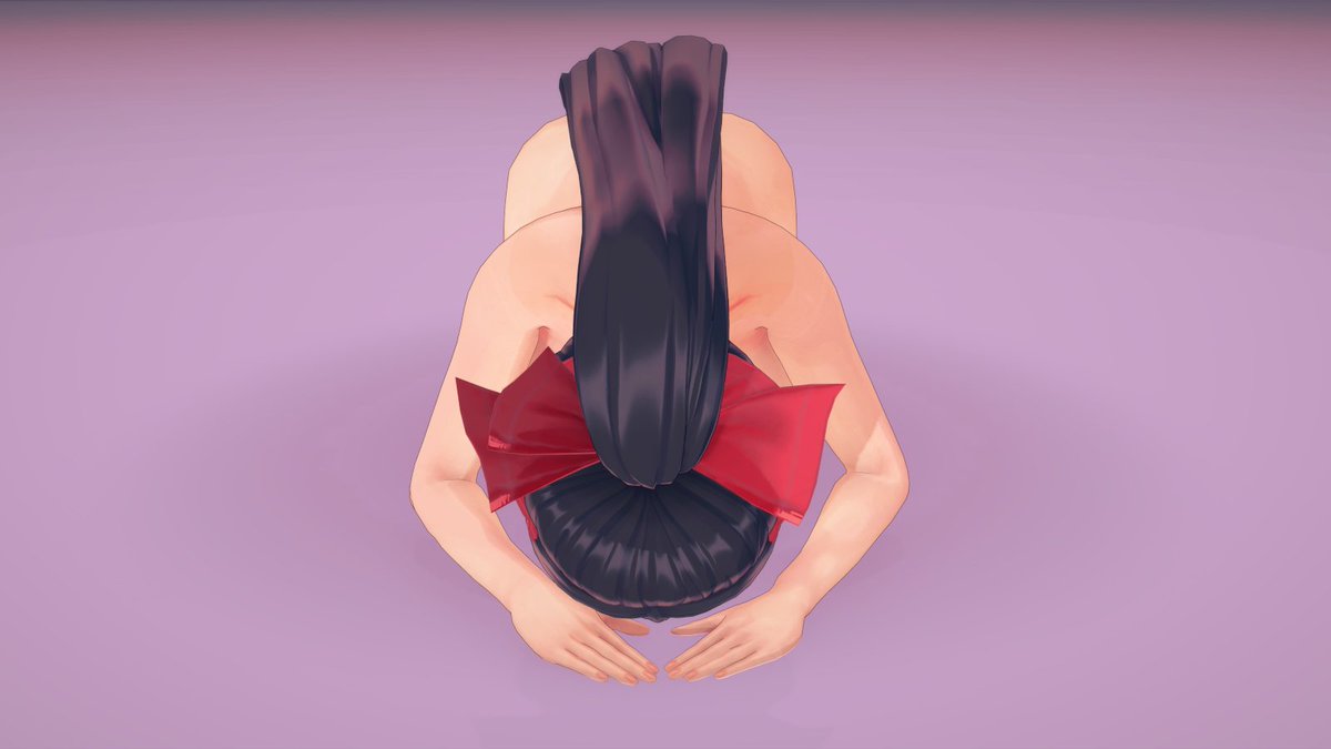 アサギちゃんの裸土下座 