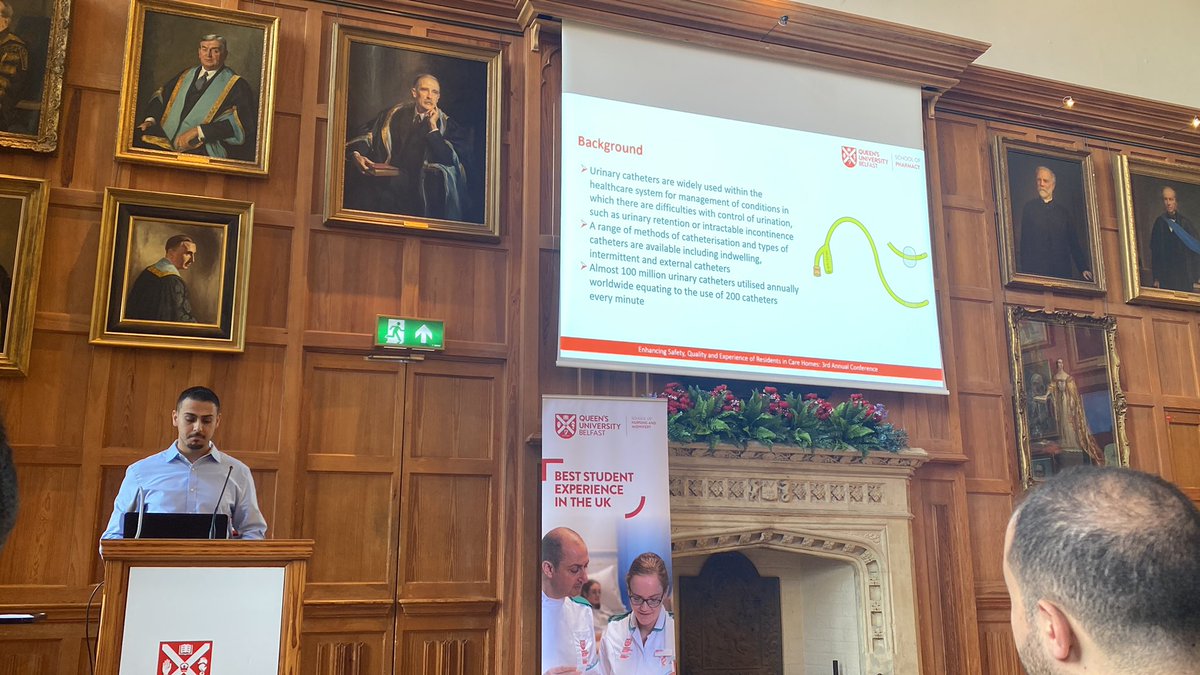 Cherith Rogers RN, QN (@cherith_rogers) on Twitter photo Last speaker of the morning session is Ahmad Rabi on urinary catheterisation in the nursing home setting. <a href="/QUBSONM/">QUBNursing&Midwifery</a> #qubcarehomes Last speaker of the morning session is Ahmad Rabi on urinary catheterisation in the nursing home setting. <a href="/QUBSONM/">QUBNursing&Midwifery</a> #qubcarehomes