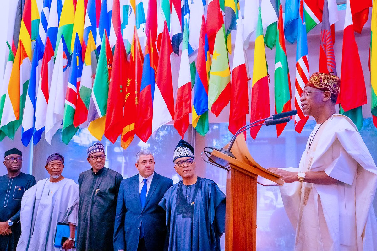 PRESIDENT BUHARI VISITS HEADQUARTERS OF UNITED NATIONS WORLD TOURISM ORGANIZATION (UNWTO)

#thread 👇...
