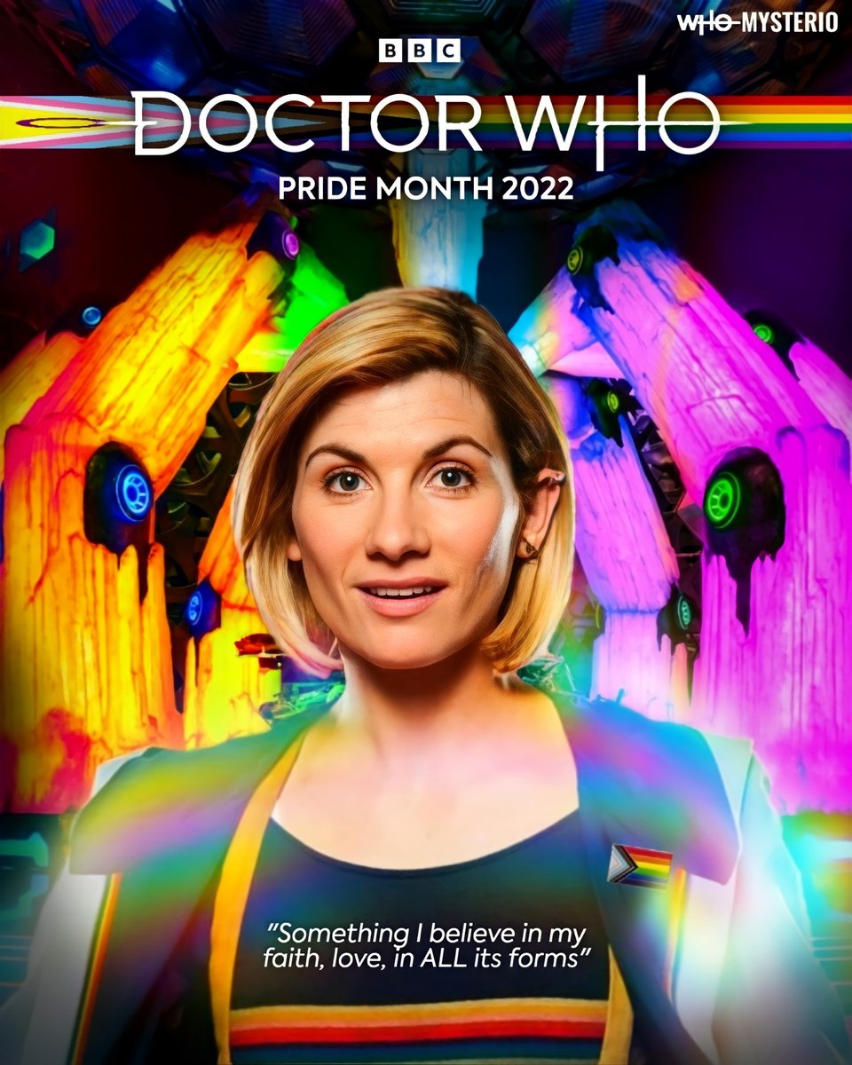 Happy Pride everyone :) 💞🏳️‍🌈🏳️‍⚧️
#DoctorWho