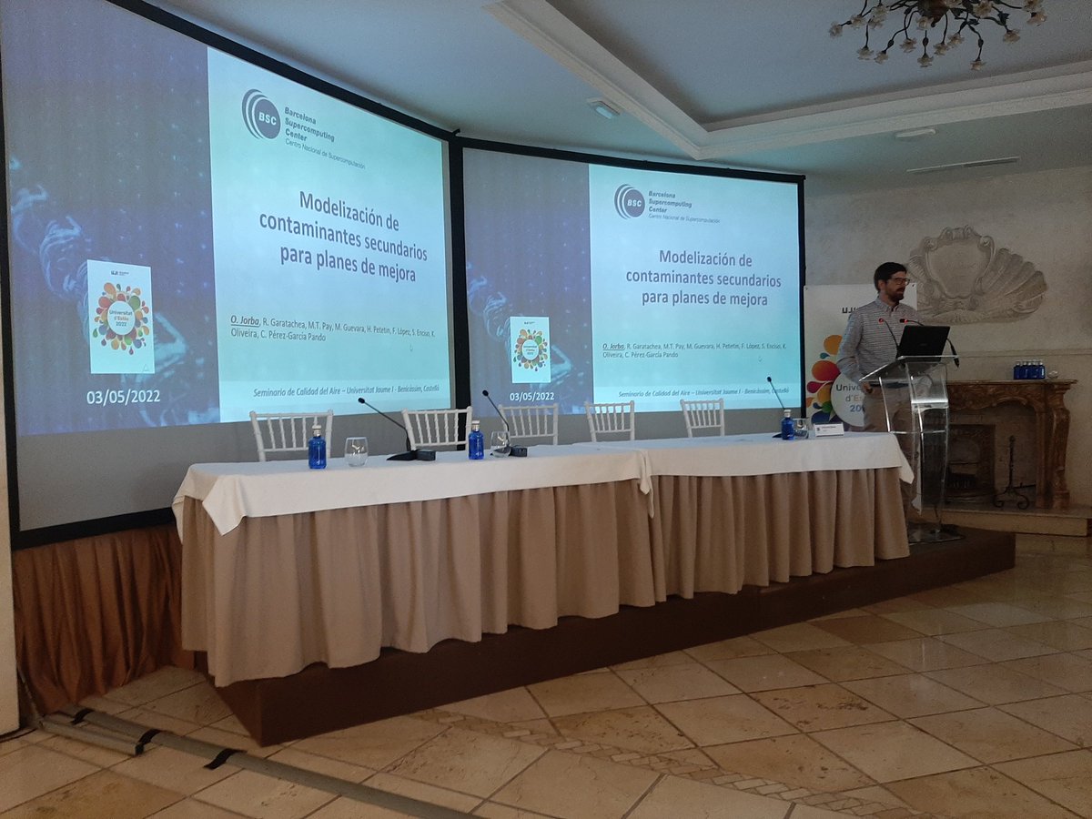 <a href="/UJIuniversitat/">Universitat Jaume I</a> <a href="/OMS_Spain/">WHO Spain - OMS España</a> <a href="/ComisionEuropea/">Comisión Europea en España</a> <a href="/mitecogob/">Transición Ecológica y Reto Demográfico</a> <a href="/IDAEA_CSIC/">Inst. of Environmental Assessment & Water Research</a> <a href="/CSIC/">CSIC</a> <a href="/CSICval/">Casa de la Ciència CSIC València</a> <a href="/EvaAlconUJI/">Eva Alcón UJI</a> @GVAagroambient <a href="/paulatuzon_/">Paula Tuzón</a> <a href="/ujiencultura/">ujiencultura</a> @GVAinnova <a href="/CienciaGob/">Ministerio de Ciencia, Innovación y Universidades</a> Fernando Martin de <a href="/CIEMAT_OPI/">CIEMAT</a>, Marc Guevara de <a href="/BSC_CNS/">BSC-CNS</a> y Oriol Jorba del <a href="/BSC_CNS/">BSC-CNS</a> por sus excelentes contribuciones sobre modelización calidad del aire en España <a href="/UJIuniversitat/">Universitat Jaume I</a>  en el Curso Calidad del Aire en España, con referencias al maestro Millan <a href="/CeamFundacion/">Fundación CEAM</a>