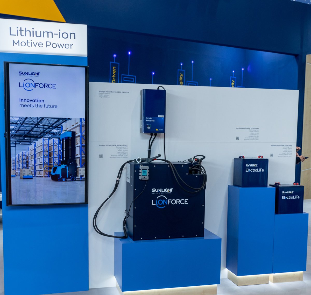 SunlightESS's tweet image. #LogiMAT22 continues and we&apos;re thrilled by the interest shown in our #products, #services &amp;amp; company. Our experts, will be there today as well, to answer questions &amp;amp; discuss the #future of the #energy storage sector. Drop by the #Sunlight Group stand A75 in Hall 10! #Innovation