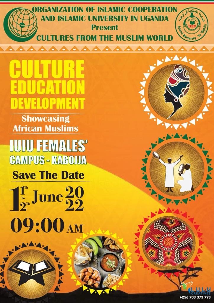 Islamic University In Uganda (@iuiuac) on Twitter photo The <a href="/iuiuac/">Islamic University In Uganda</a> will host a cultural activity organized by
<a href="/OIC_OCI/">OIC</a> together with IUIU under the theme " Culture, Education, and Development: Experiences from the Muslim World." The event will be held at <a href="/iufckabojja/">Islamic University in Uganda (Females' Campus)</a> .
Read more here iuiu.ac.ug/NewsDetail.asp… The <a href="/iuiuac/">Islamic University In Uganda</a> will host a cultural activity organized by
<a href="/OIC_OCI/">OIC</a> together with IUIU under the theme " Culture, Education, and Development: Experiences from the Muslim World." The event will be held at <a href="/iufckabojja/">Islamic University in Uganda (Females' Campus)</a> .
Read more here iuiu.ac.ug/NewsDetail.asp…
