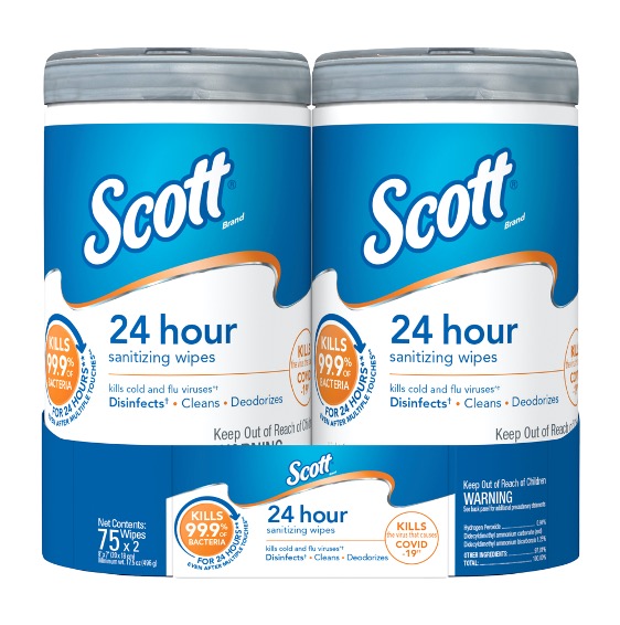 ScottHomeAuto's tweet image. Kiss the germs 🦠  goodbye! Scott’s NEW 24-Hour Sanitizing Wipes are guaranteed to keep your surfaces clean even after repeated touches! You can find them at your local Sam’s Club 😝  *Not approved in California for use against SARS-CoV-2*