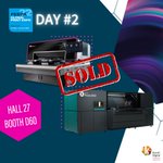 Image for the Tweet beginning: Day 2 at #FESPA2022 -