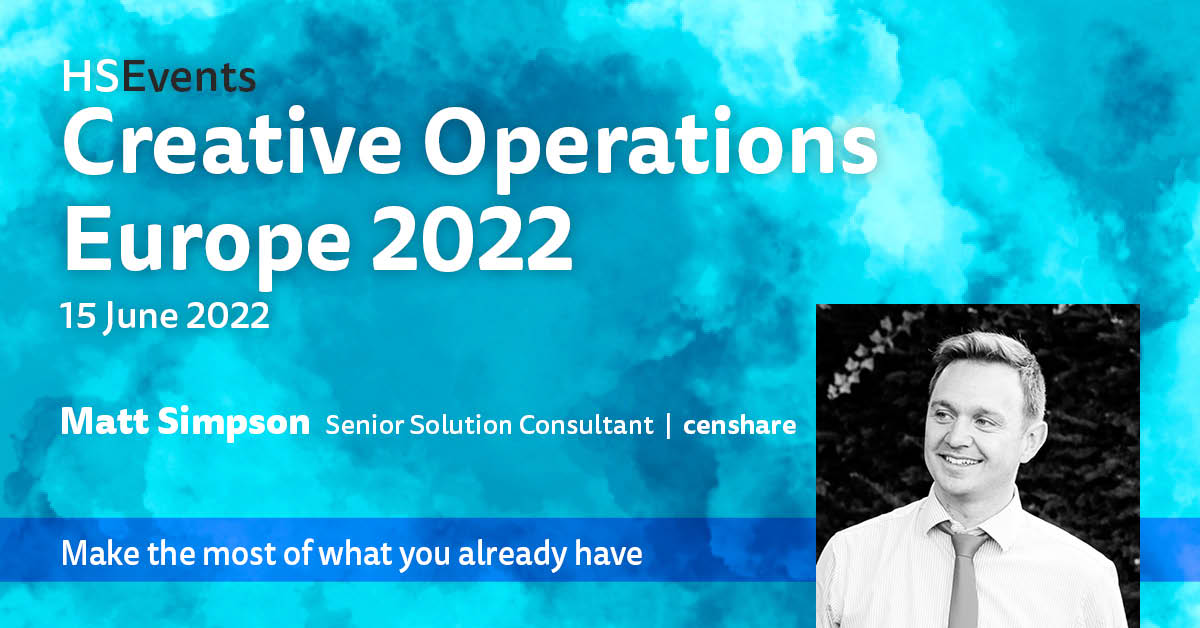 censhare's tweet photo. SAVE THE DATE
On June 15 we’ll be attending Creative Operations Europe 2022 event and we’re excited to meet (virtually) many of the #CreativeOps community there!
Book your place now:
https://t.co/Qgi7spJslS
#CreativeOpsEU #MarTech #OmnichannelContentManagement #MarTech https://t.co/ERgfYdbFL3
