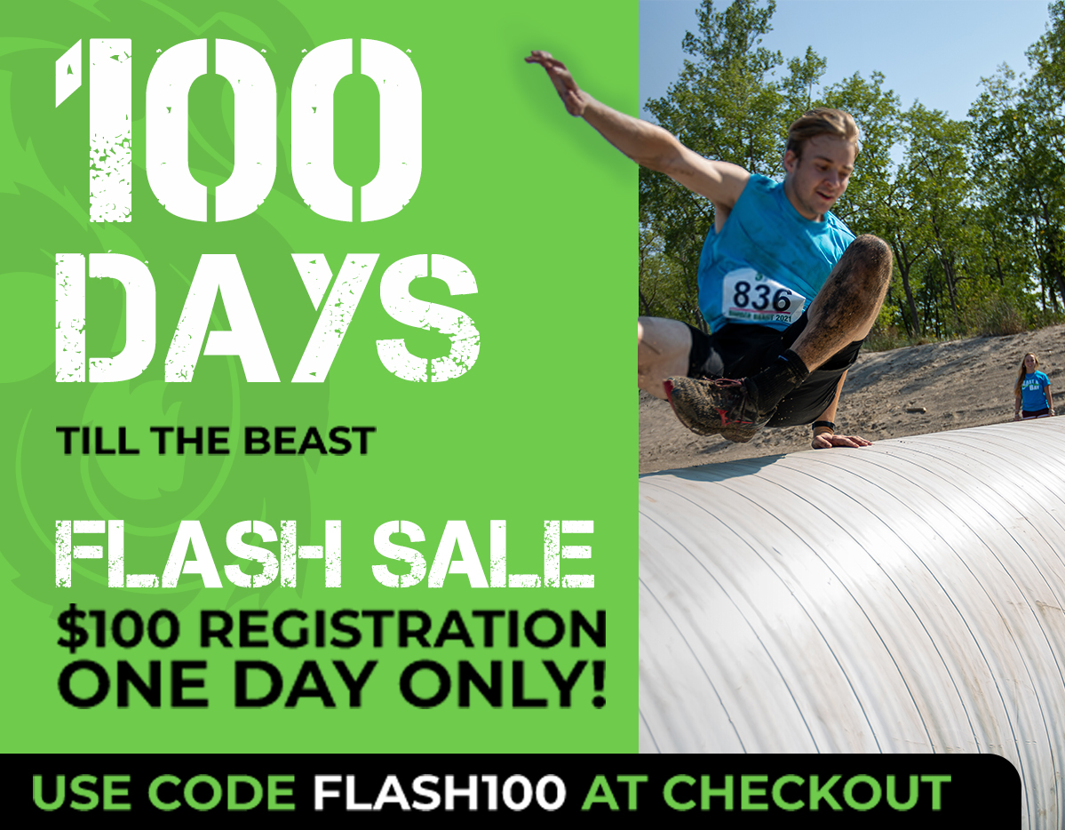 We're just 100 days from #BarberBeastontheBay and you know what that means -- $100 registration today only! Just enter FLASH100 when you sign up at  bit.ly/2022Beast