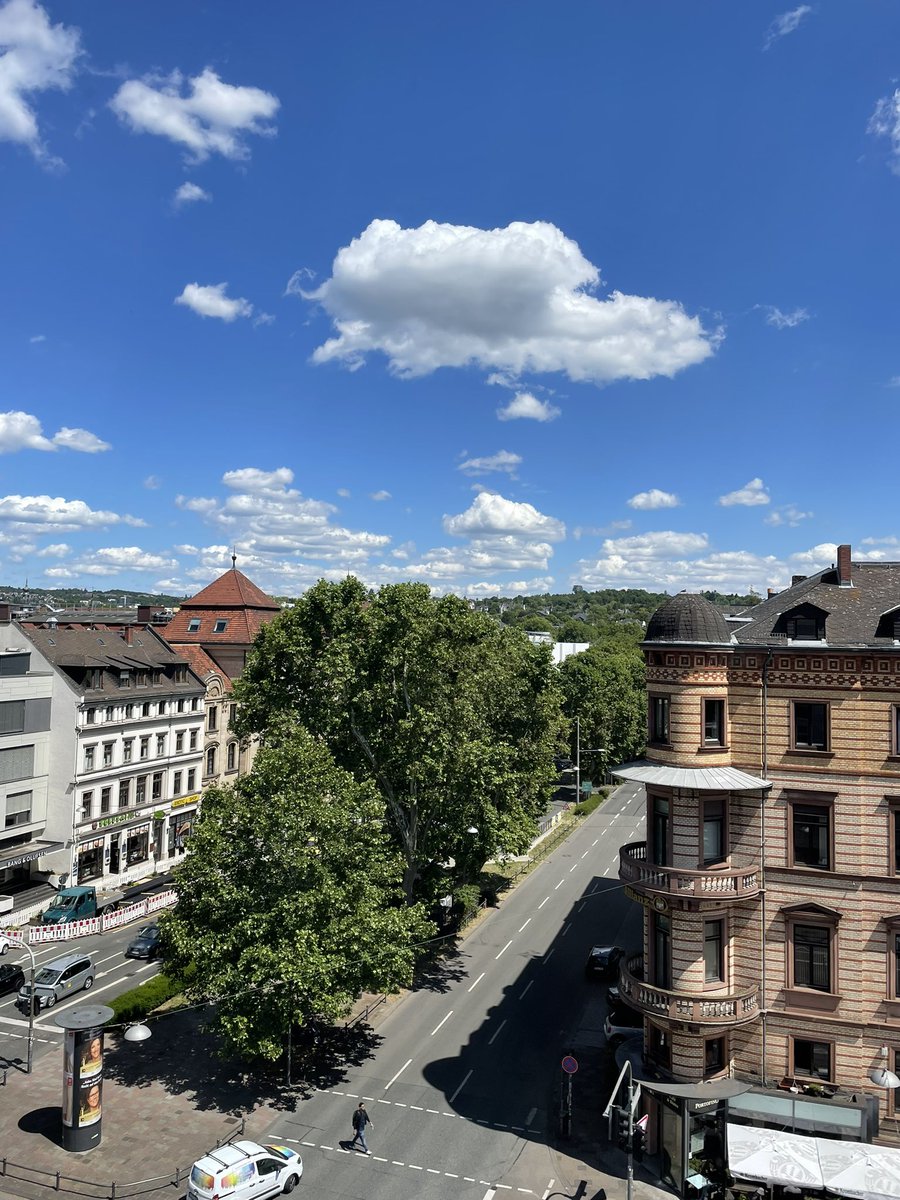 Arrived in sunny Wiesbaden (Germany) for 5 days of singing with <a href="/evokemusicuk/">Evoke</a> - first music tour since 2018. Excited!