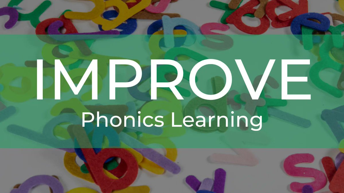 Improve your students' learning of phonics with these instructional activities for Kindergarten and Grade 1: bit.ly/393LBNS #kindergarten #elemchat #elachat