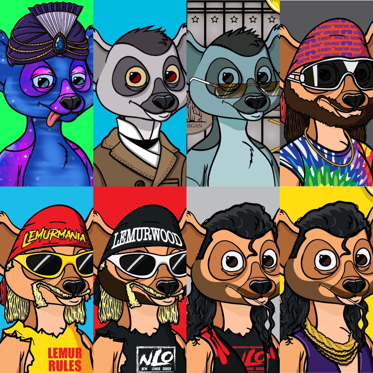 TooKoolTurt's tweet photo. BIG #LemurGang The Originals @LemurLemurNFT https://t.co/jYOjkJFwz6
