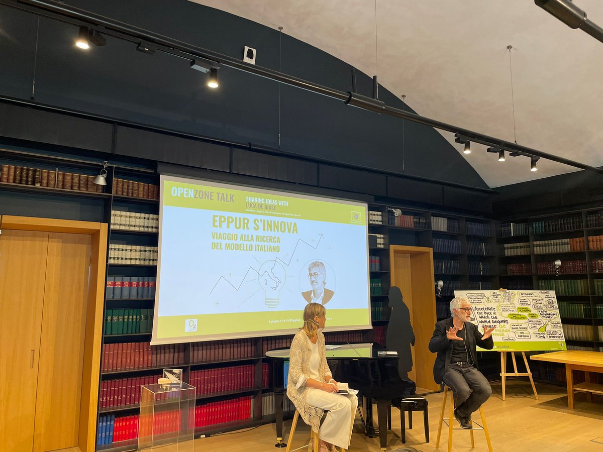 OpenZone (@openzonecampus) on Twitter photo "Dal 1200 nasce l'idea che l'Italia e gli italiani siano due entità distinte: gli italiani che fanno cose straordinarie e l'Italia come luogo in cui il sistema ha dei problemi a funzionare" <a href="/lucadebiase/">Luca De Biase</a> #OpenZoneTalk "Dal 1200 nasce l'idea che l'Italia e gli italiani siano due entità distinte: gli italiani che fanno cose straordinarie e l'Italia come luogo in cui il sistema ha dei problemi a funzionare" <a href="/lucadebiase/">Luca De Biase</a> #OpenZoneTalk