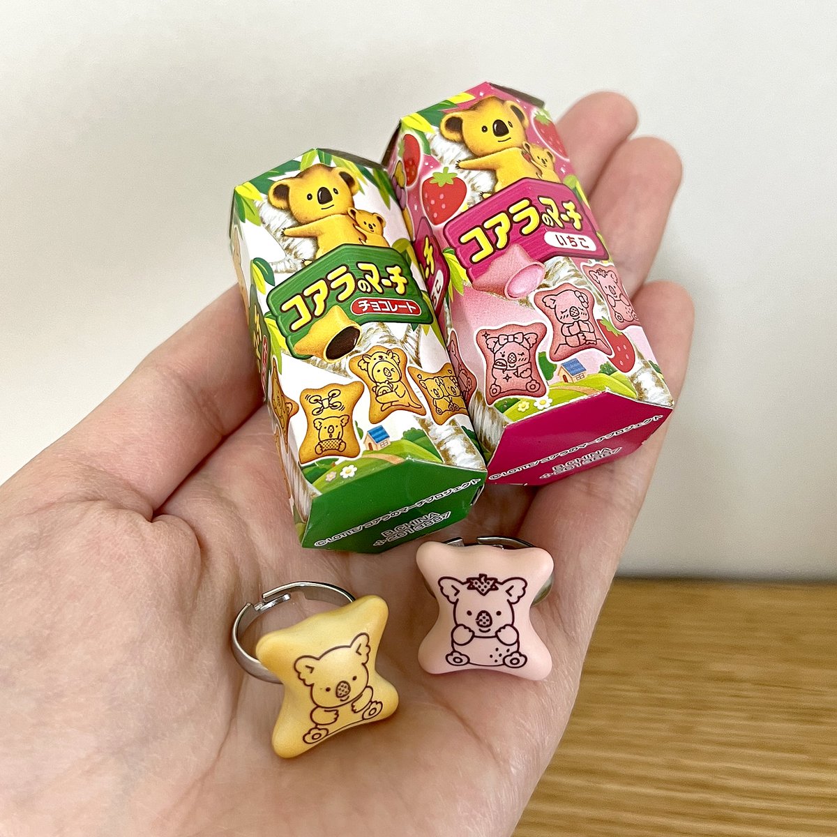 コアラのマーチ リングコレクション🐨 5月末に発売されたガチャガチャ