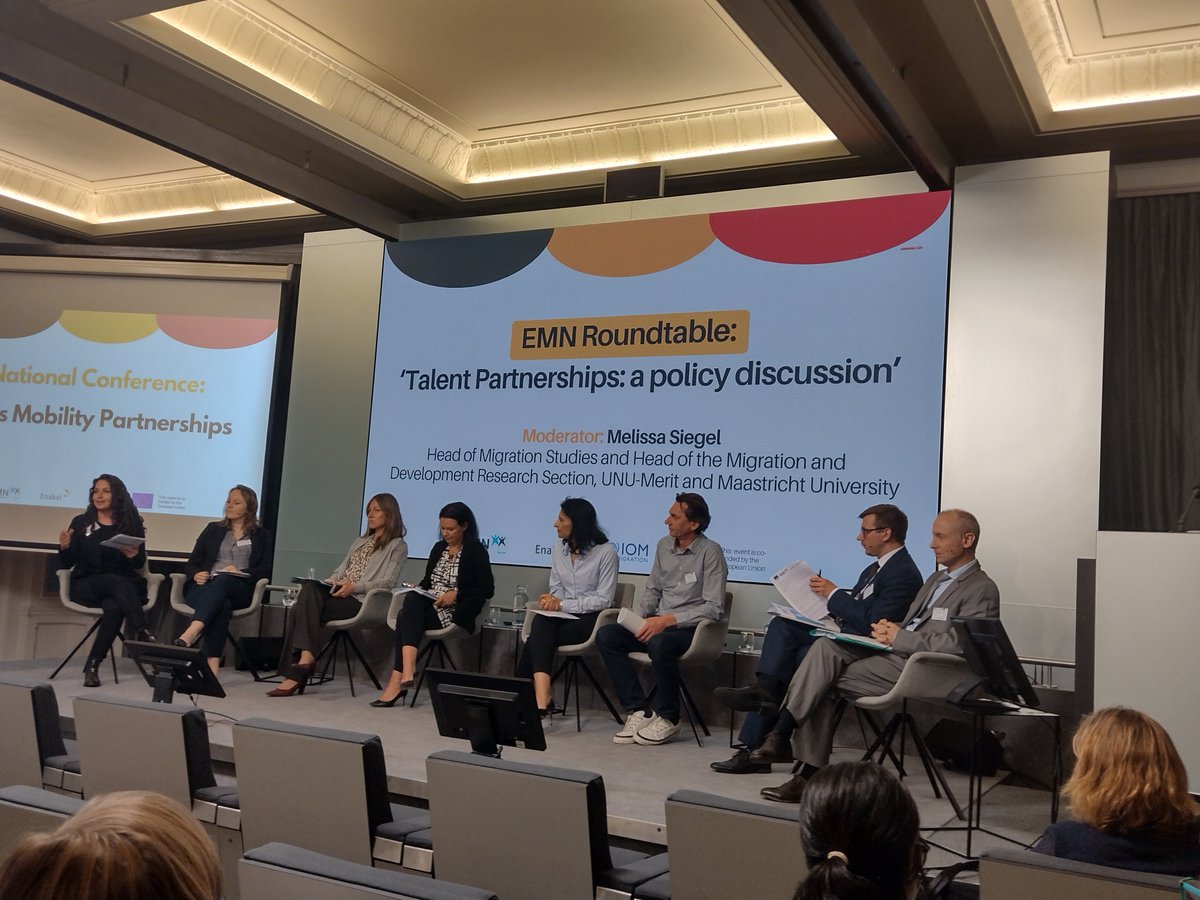 EMNBelgium's tweet photo. Enriching takes on 'Talent Partnerships' ahead of us in the #EMNRoundtable!
#talentpartnerships #skillsmobilitypartnerships #labourmigration https://t.co/N2VnGJzGx0