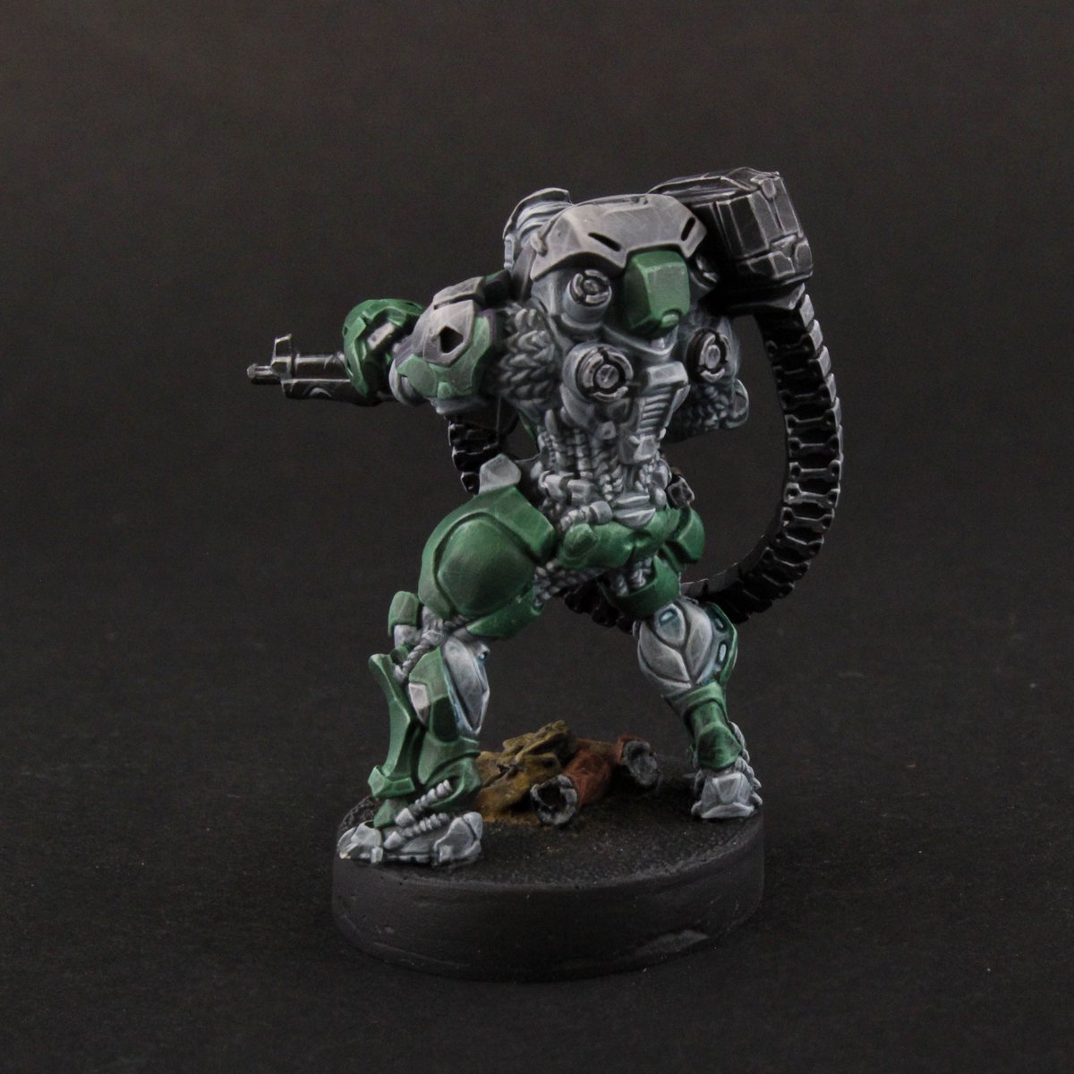 LB_Puente's tweet photo. Captain Qian Gao, Invincibles Officer @InfinityTheGame #warmongers #wargaming #miniature #games #painting #miniatureart #strategy #tabletop #gaming #Defiance #playpainted #infinitythegame #dungeon #miniaturemonday #photooftheday #CorvusBelli #nofilter #miniaturebot #wepaintminis https://t.co/Zs4pUAnJTj