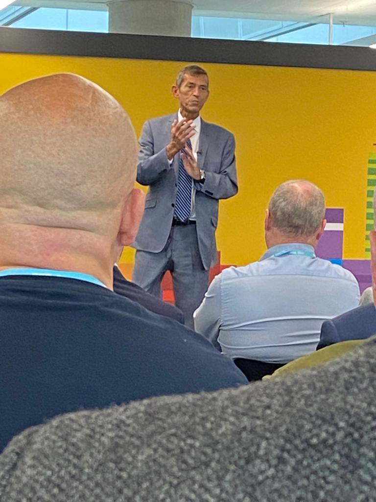 MitieSecurity's tweet photo. We are underway here at BBC, Media City, Manchester for today's #TINYg event about Corporate Security and Protect Duty.
Looking forward to this afternoon's panel, featuring a number of industry leaders, including our Managing Director of Business Services, @JasonTowse. https://t.co/vGnJnG74SC