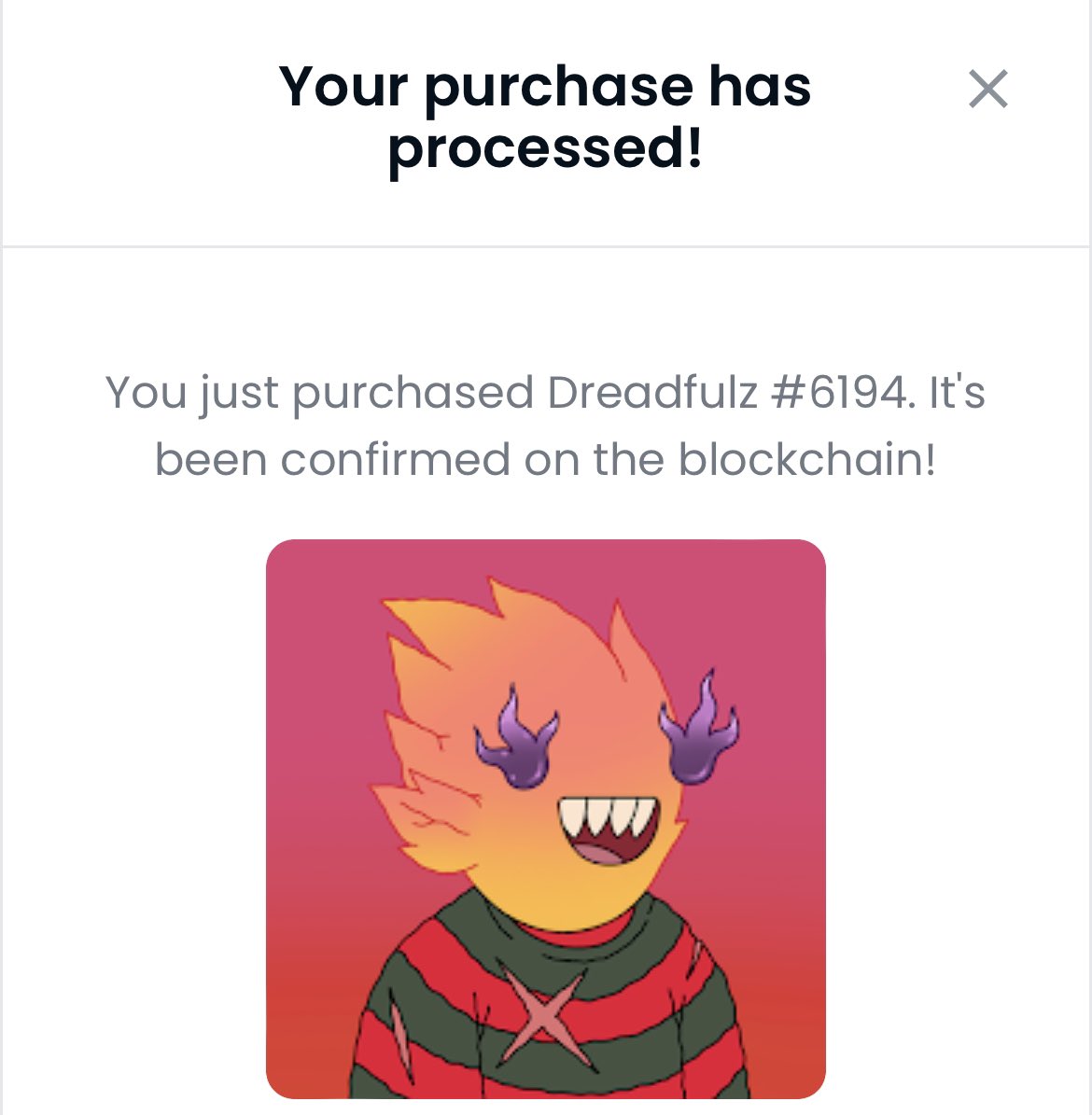 ThugmasETH's tweet photo. My 9th @DreadfulzNFT #NFT, a Wayward to complete my royal division flush😈 Contest rn to win some cool prizes if you buy second market, I want the custom AF1's😮💨 #dreadz #gmi https://t.co/qpvFoknl8P