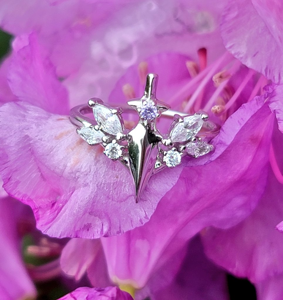 battlequeendevy's tweet photo. My Rouge ring from @bisoulovely finally came. I love it 🤩 https://t.co/N8kvbpMnip