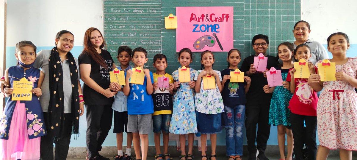 Harvind29517214's tweet photo. Students enjoyed a lot in summer camp they made beautiful cards for their fathers @pkdhillon08 @KnpsIndia @Kanchangold0044 @JyotiBh28005578 https://t.co/tWSN9Sx6Qv