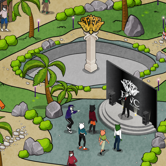 Famous Wolf Club has had some major works this week! Over 2800 Discord Members, Near 1k Twittter, Wolf Paper 1.0 Released, Stage Show added to our Park and the Fountain Center is now completed. 
Minting 24 June - Are you ready for the #FamousWolfClub?