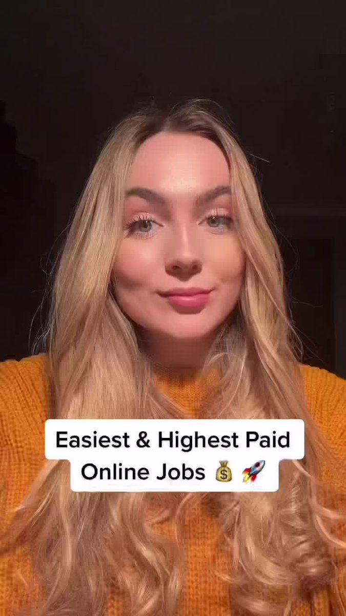 Easiest And Highest Paid Online Jobs💰 🚀   youtu.be/Vs6bVbtU8V4 

Start here: bit.ly/3NruVS8

Online Social Media Jobs. No Experience is Required. Work At Home. 

#workfromhomejobs #workfromhome #socialmediajobs #makemoneyfromyoutube #makemoneyonline