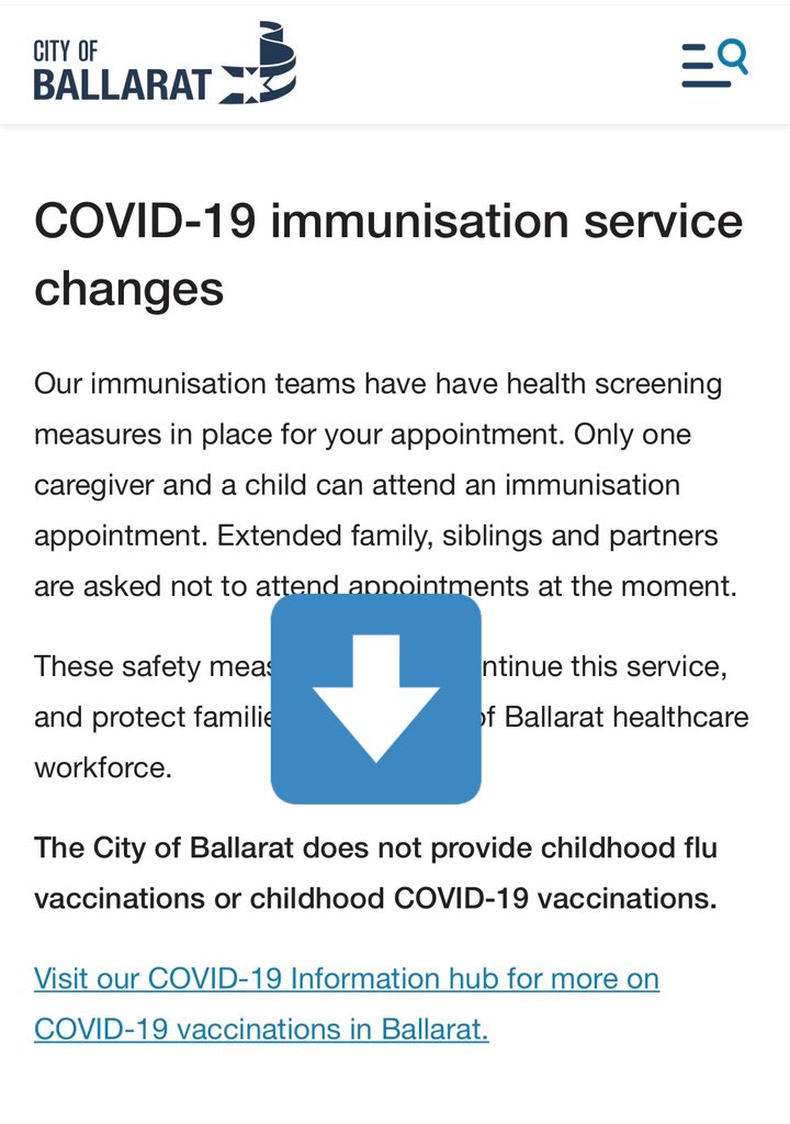 natmaree's tweet photo. @SandroDemaio Couldn’t agree more. Would love to see the City of Ballarat expedite the administration of flu vaccines for children, sadly seems to be one of the only councils who cannot facilitate it at present https://t.co/Db2E5QBvkh