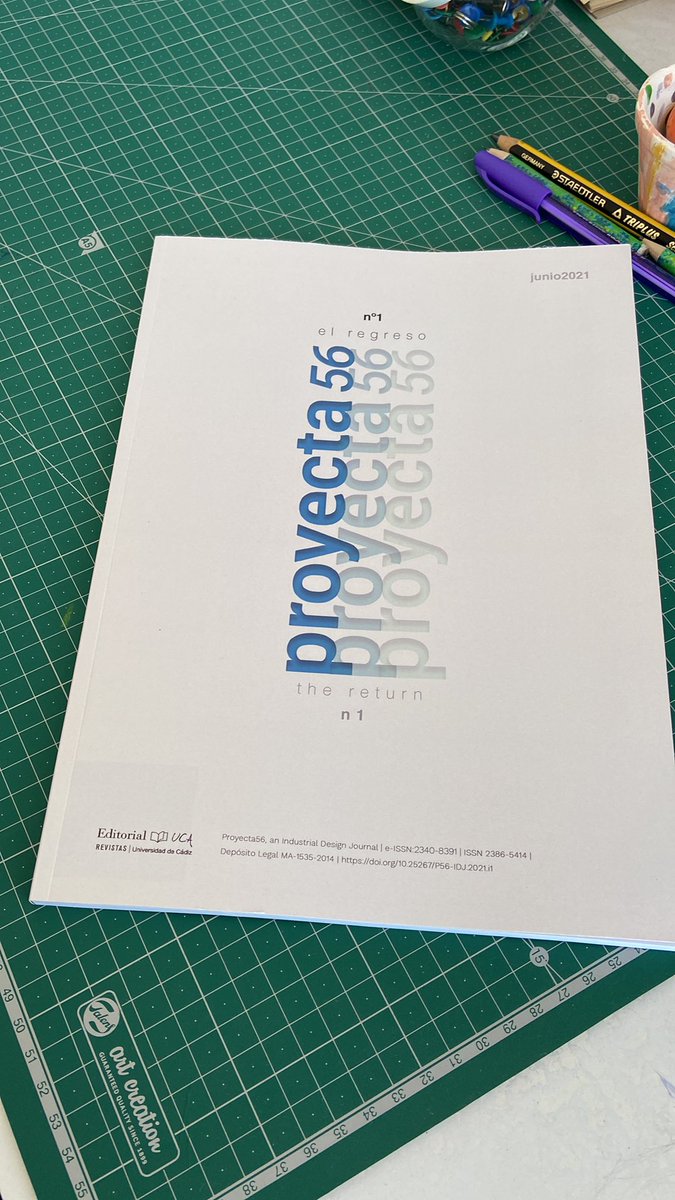 <a href="/Malonga56/">María Alonso</a> ha vuelto a conseguir sacar esta revista por la que lleva trabajando muchos años. Enhorabuena. Que siga por muchos años! <a href="/proyecta56/">Proyecta56</a>
