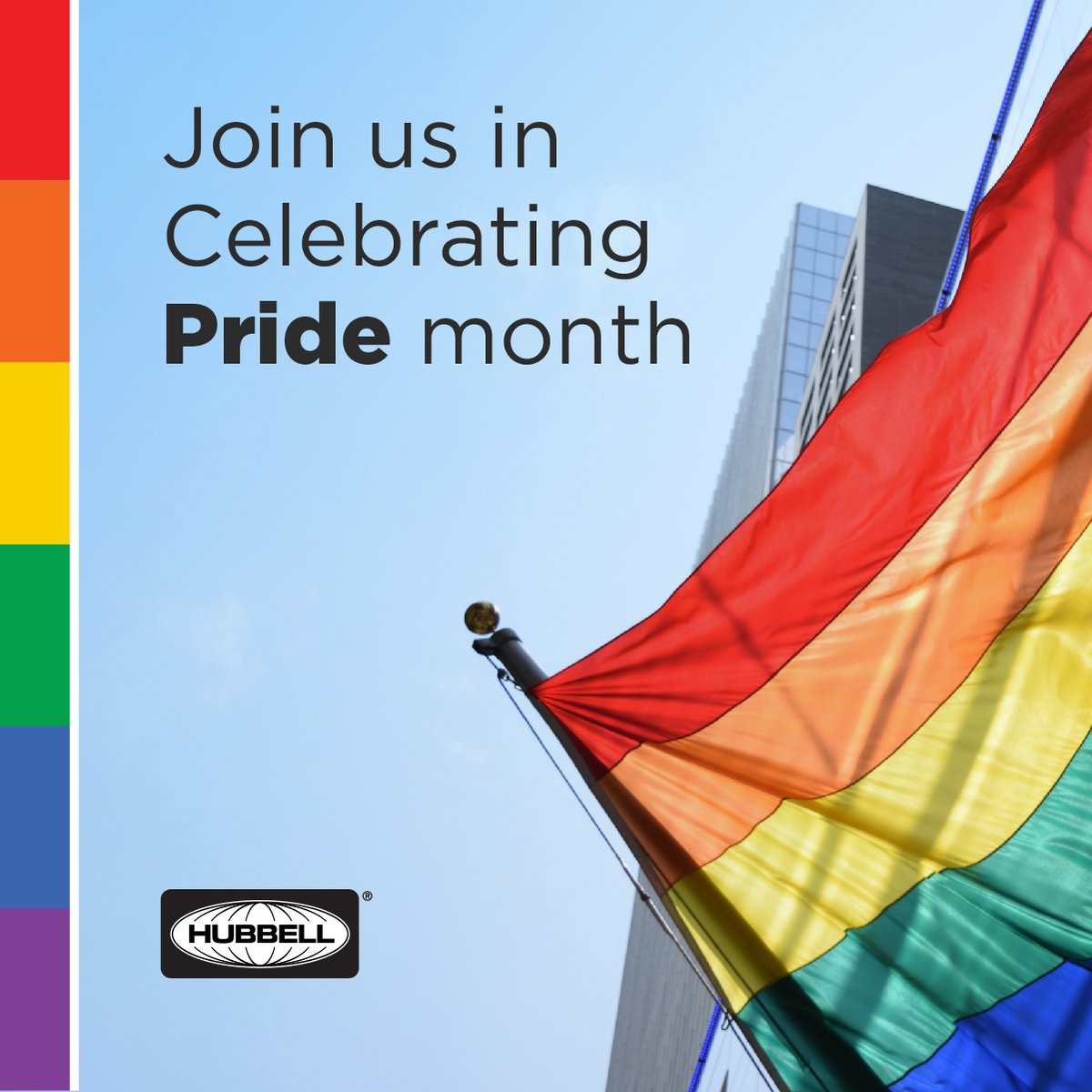 Pride Month is celebrated each year in June as a way of recognizing the inspiration and impact of the LGBTQ+ community. Hubbell joins in celebrating Pride Month and recognizing the importance of not only the LGBTQ+ individuals in our enterprise, but across the globe.

#pridemonth