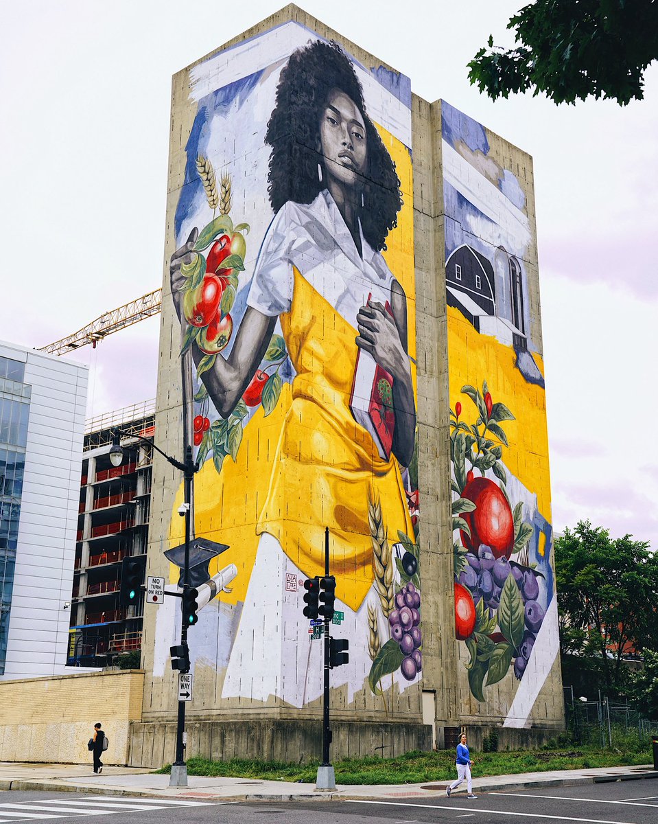 dccitygirl_'s tweet photo. This is @lulagoce's mural made for @streetartmankind and the project #ZeroHungerMurals. It's here to support the "Zero Hunger" mission and it is absolutely stunning and tall!
#washingtondc @washingtonian @washingtondc @PoPville https://t.co/YXXmGCC22m