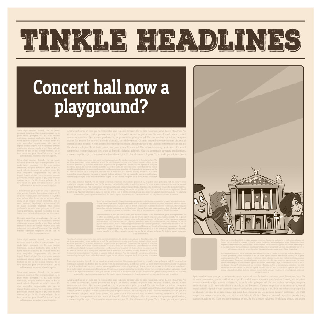 TinkleMagazine's tweet photo. Has a Tinkle Town concert hall really turned into a playground? Who is behind this decision and what does it mean for the public?
https://t.co/To7JJMICCE
#tinkle #tinklecomics #tinkleheadlines #concert #music #SuperWeirdos #superpowers #adventure #thrilling #indiancomics https://t.co/CHifE6APme