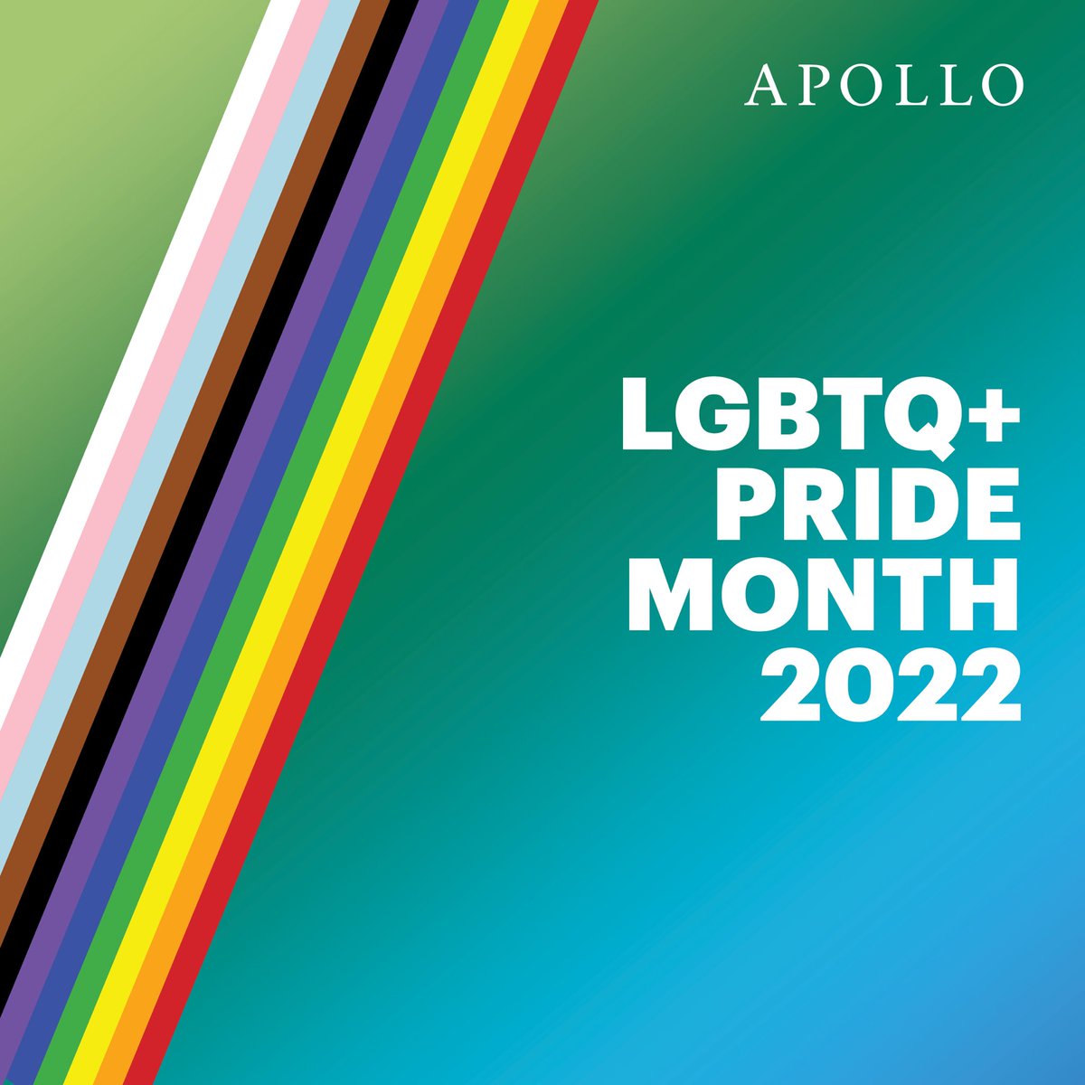We are excited to kickoff #Pride Month. At Apollo, we believe that we all have a role to support the LGBTQ+ community, and we are committed to championing opportunity and fostering an inclusive workplace.