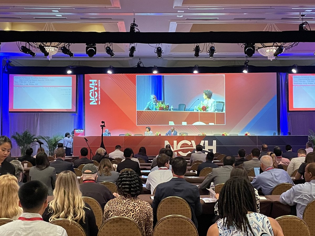 StevenerTim's tweet photo. Starting the morning at NCVH listening to an interesting talk about taking care of under-served populations. #NCVH2022 https://t.co/7muGgpMHXl