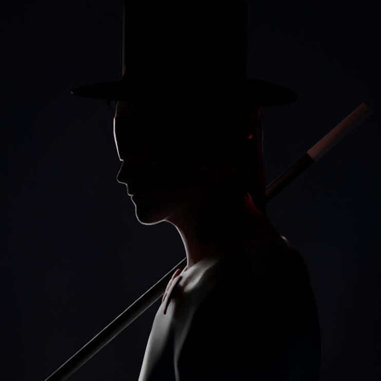 the BLINDED NFT tweet media