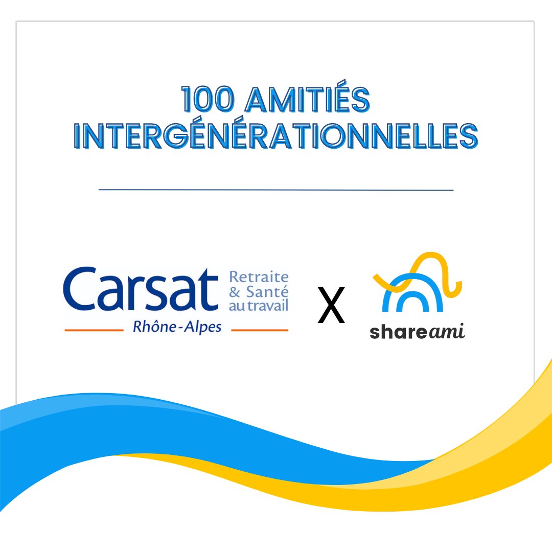 🚀Avec le soutien de la <a href="/Carsat_RA/">Carsat Rhône-Alpes</a>, nous avons formé 103 duos de conversations #intergénérationnels. 83 ont déjà entamé leurs échanges en visioconférence.

Les seniors se rendent utiles auprès de jeunes tout en créant du #liensocial.

💪Se rendre utile, c'est possible à tout âge!