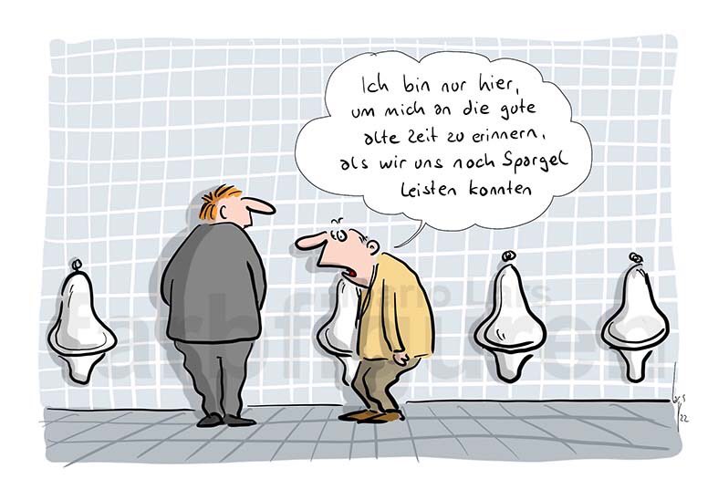 Ein Tag ohne Farbfiguren ist wie ein Spargel ohne Kopf