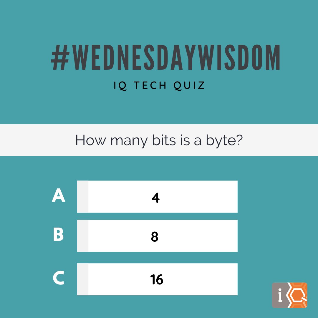 Quiz time
.
#iQInnovationHub #wednesdaywisdom #quiztime #contesttime #contestalert #technologyquiz #techquiz #techside