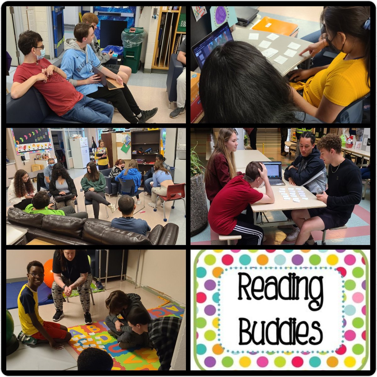 SPK_Team100's tweet photo. #ReadingBuddies with Mrs. O. We β€οΈ reading with our friends! #ocsbBeCollaborative #ocsbBeCommunity https://t.co/bPVDuuSt8u