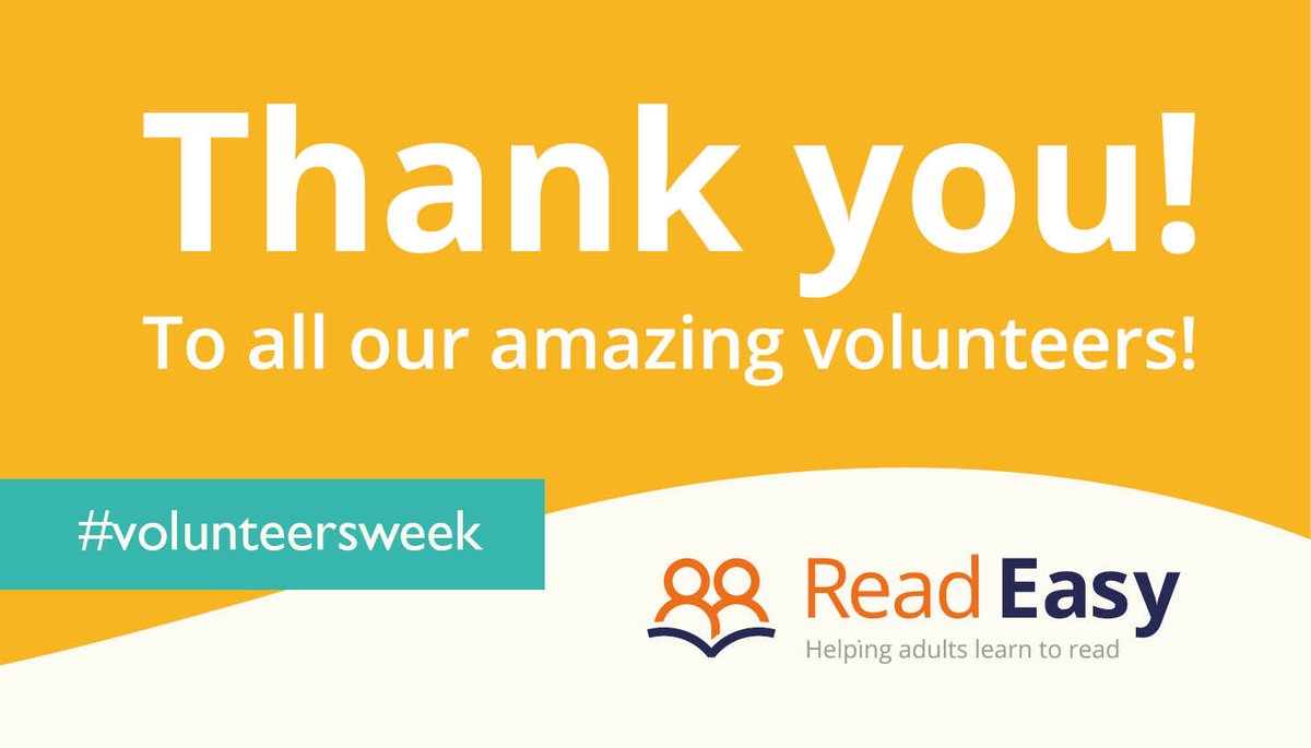 ReadEasyUK's tweet image. It's #volunteersweek! We have over 1,400 volunteers, and each of them gives their time to support adults who want to learn to read. Their work is truly life-changing and we are so grateful for everything that they do!
#VolunteersWeek2022
