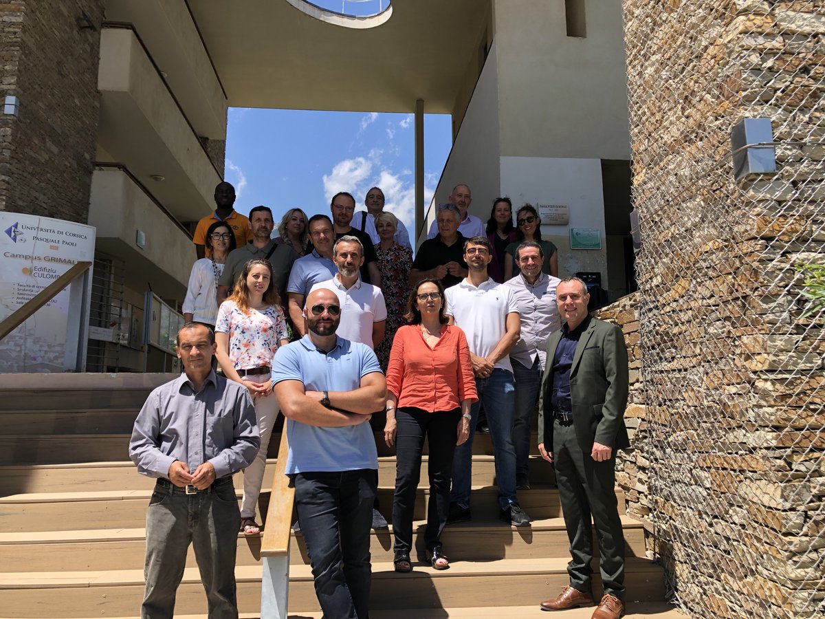 📒😀 Mumentu di scambii è di spartera per l'insegnenti è i persunali di l'Università è di l'Accademia di Corsica in u quadru di u C2i2e
-
Moment d'échanges et de partage pour les membres des jurys C2i2e, enseignants et personnels de l'Université et de l'Académie de Corse