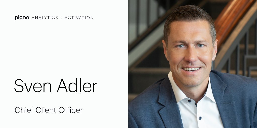 “Piano is at a really exciting stage of growth, and with that comes the need to scale our financial operations.”

We’re proud to welcome Sven Adler as our new CFO.

Read more: go.piano.io/3m39Am8