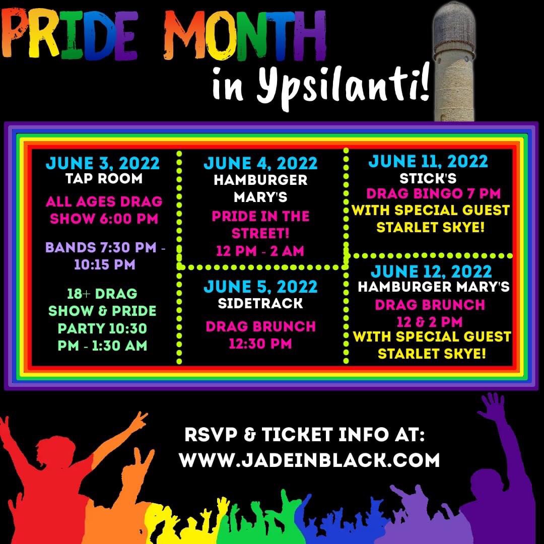 BoylesqueDrag's tweet photo. Happy Pride Month!🌈 Join us and get your #pride on! Learn more at https://t.co/URwCm3HyTB https://t.co/154ycqJP00
